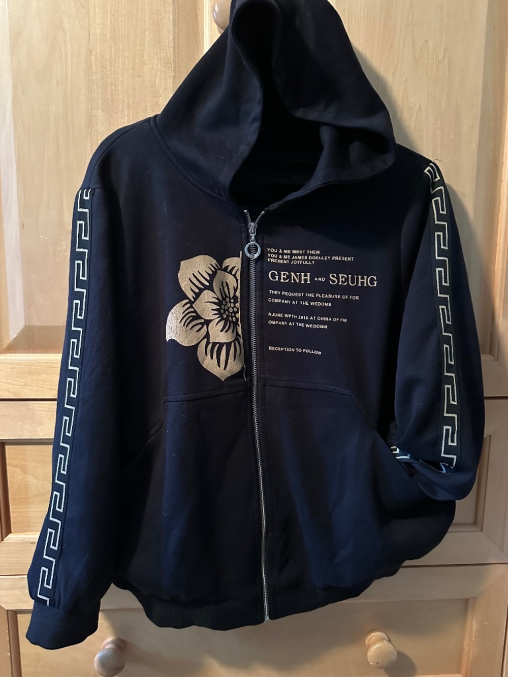 Korean Designer Fast Street Wear Sweatshirt Size M